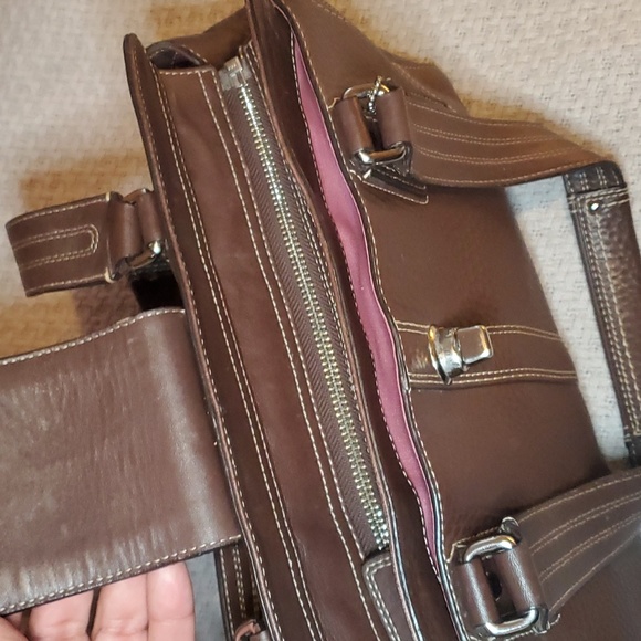 Coach Brown Satchel Bag - Picture 3 of 8